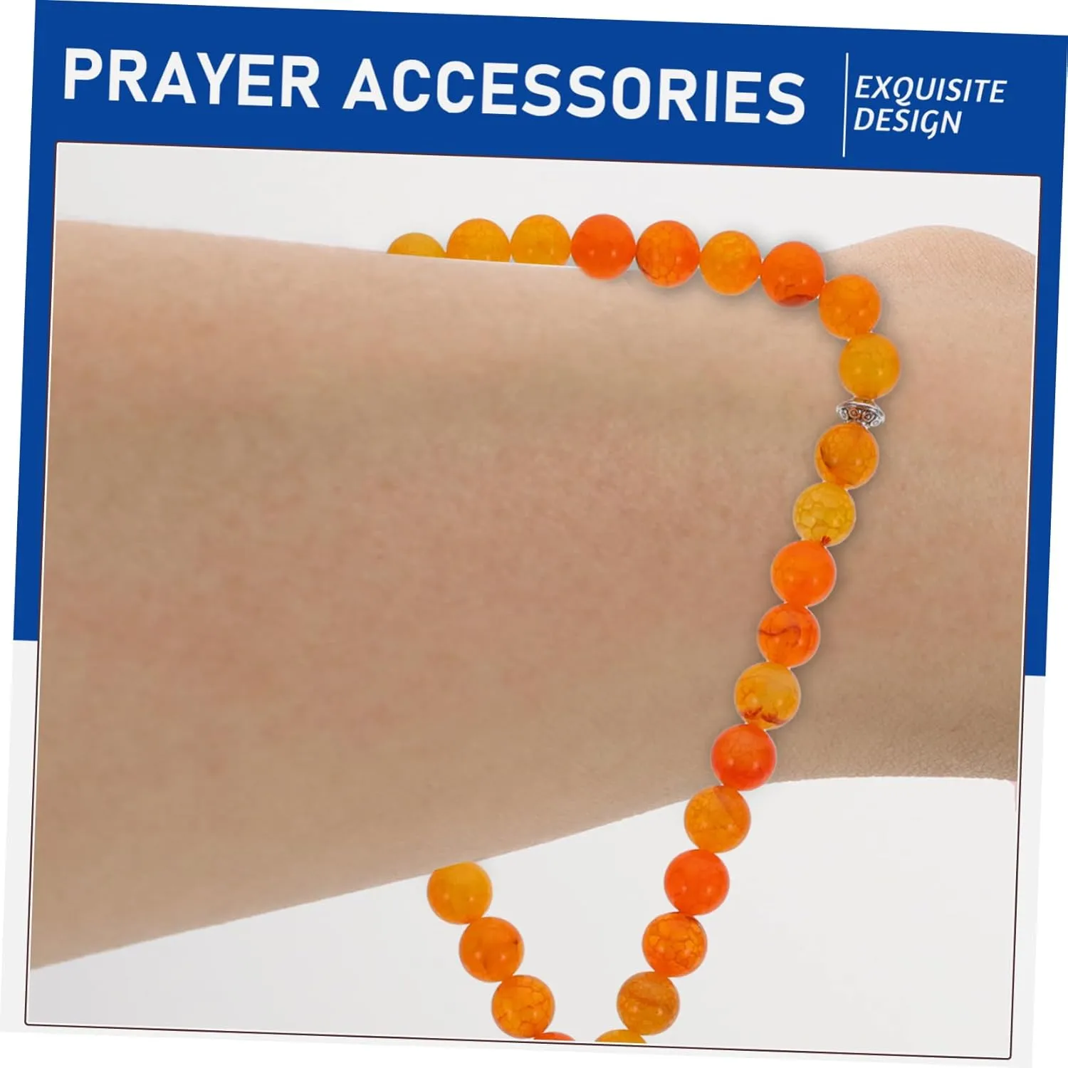 1 String 33 Beads Bracelet Islamic Jewelry Stone Beads Bracelet Tasbih Bracelet Religious Bracelet