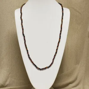 6mm 36 inch Knotted Stone Necklace