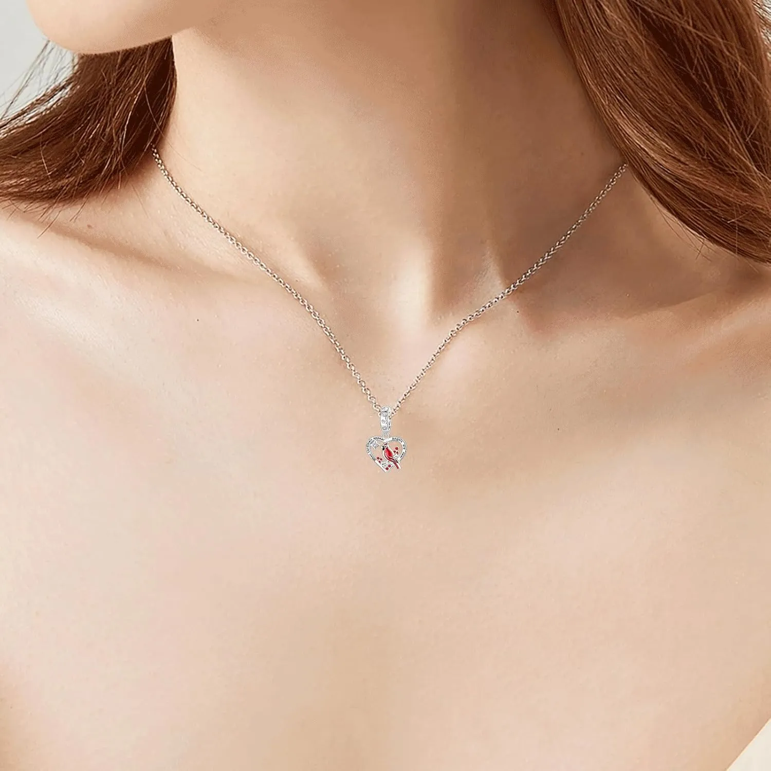 925 Sterling Silver Charms for Bracelets and Necklaces for Birthday Valentine's Day Fashion Jewelry for Women Friend and Mother