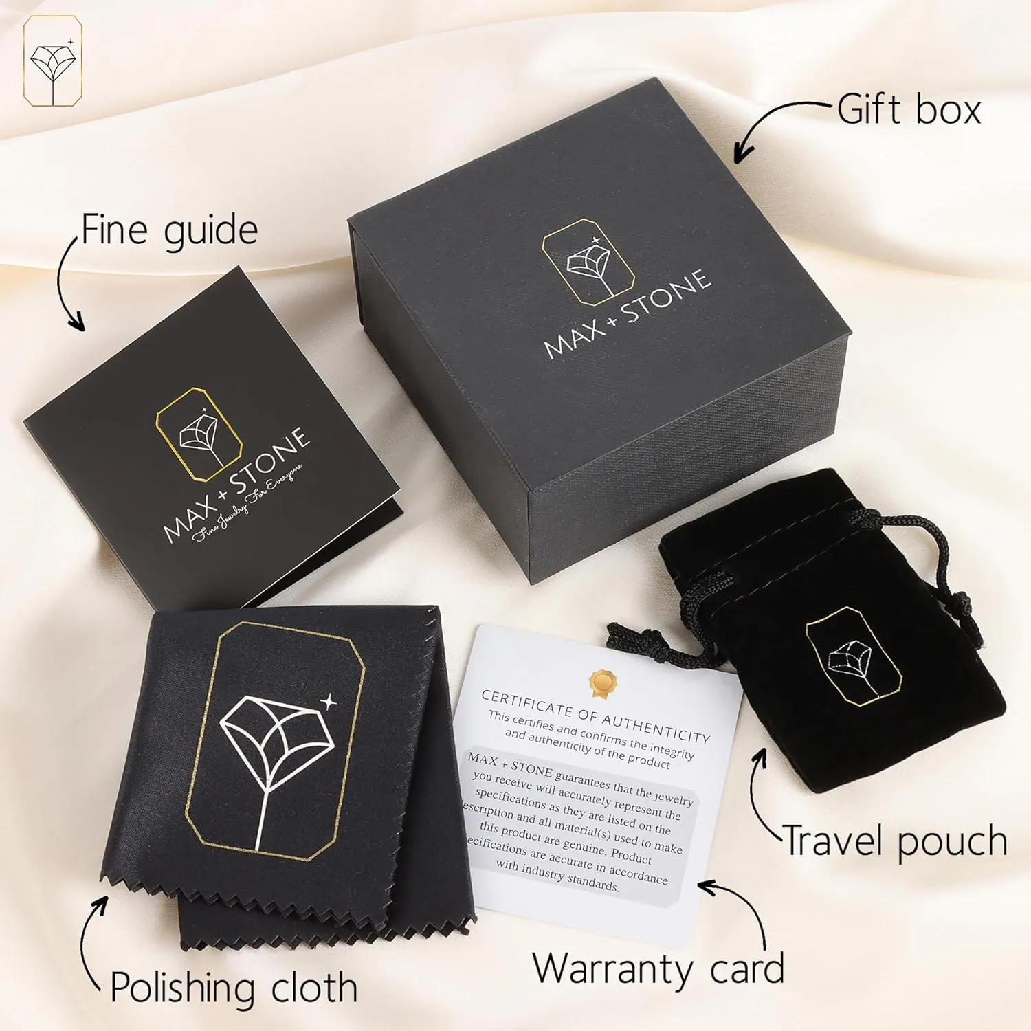 925 Sterling Silver Princess Cut Gemstone Square Drop Dangle Earrings for Women 7mm in Various Birthstones with Push Backs by MAX   STONE