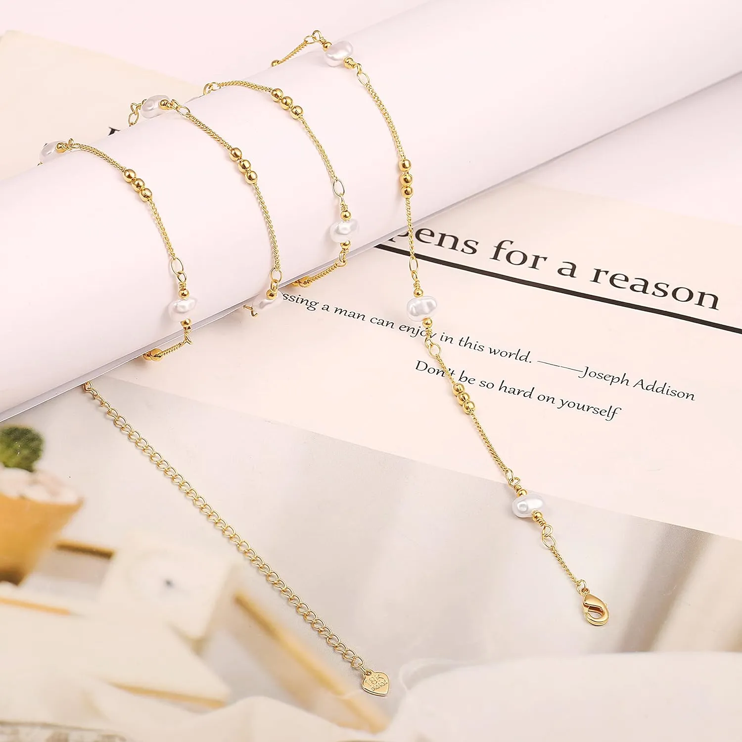 Adjustable 18k Gold Waist Chain, Beach Bikini Body Chain, Handmade Belly Chain