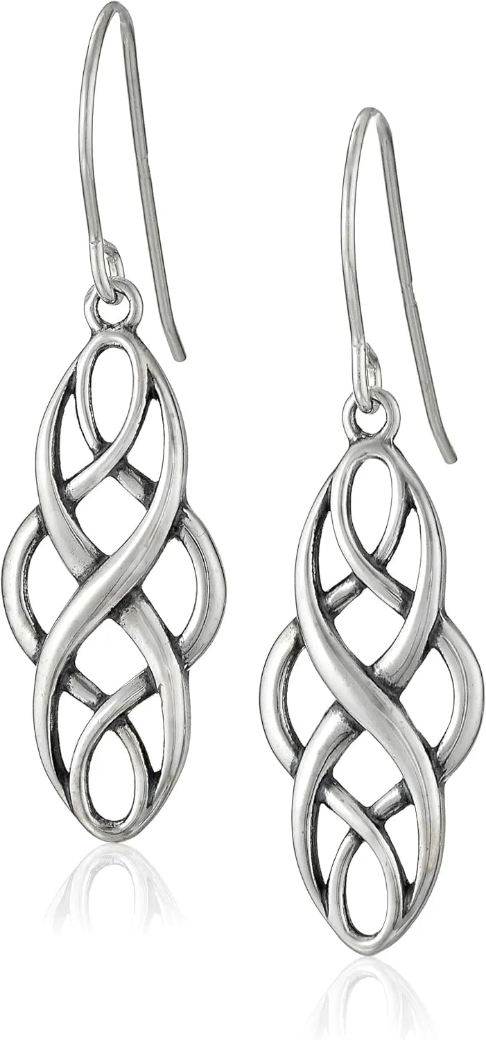 Amazon Essentials Dangle Earrings, Celtic Knot Design