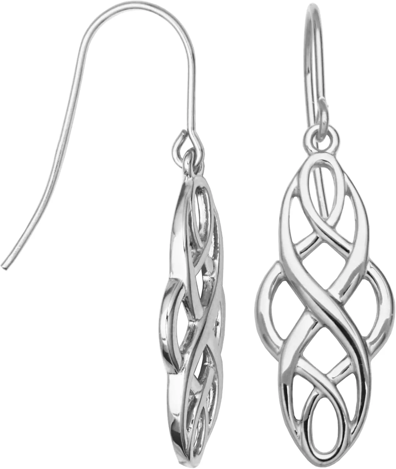 Amazon Essentials Dangle Earrings, Celtic Knot Design