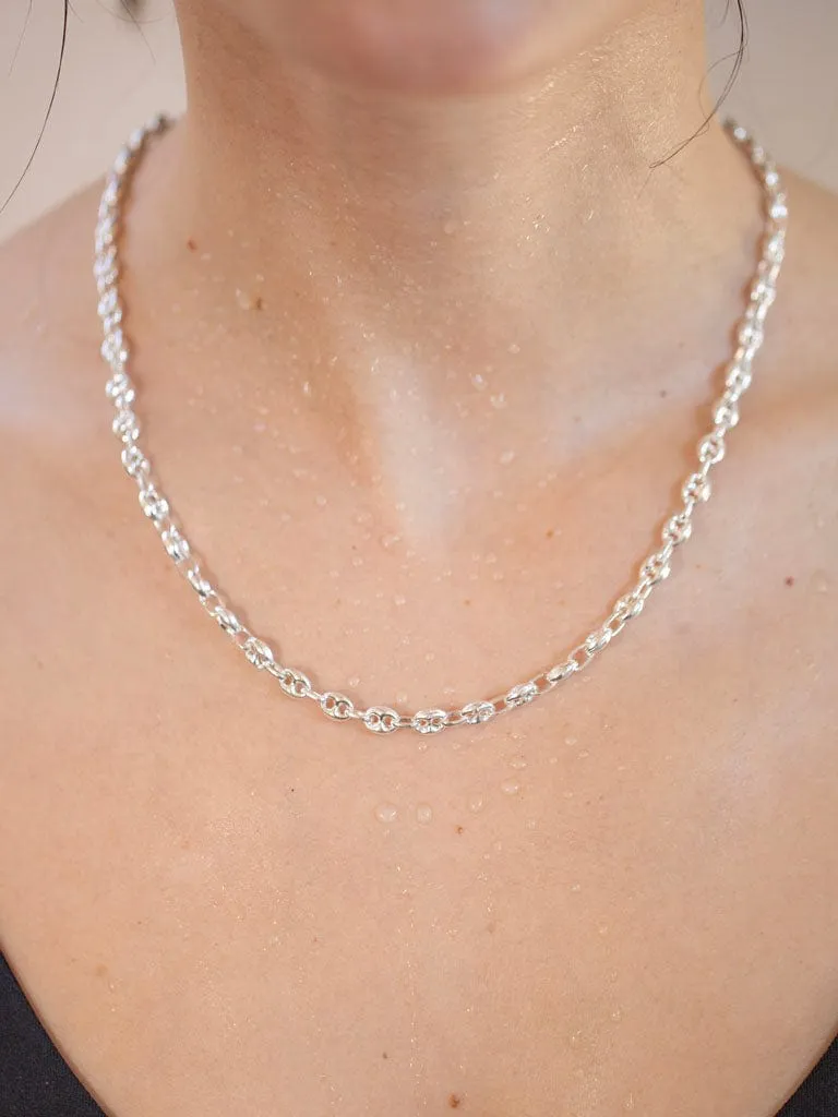 Anchor Chain, Sterling Silver