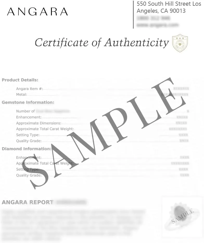 ANGARA Natural Diamond Hoops Earrings for Women in 14K Solid Gold/Platinum | Birthday, Engagement, Anniversary, Wedding Jewelry Gift for Women