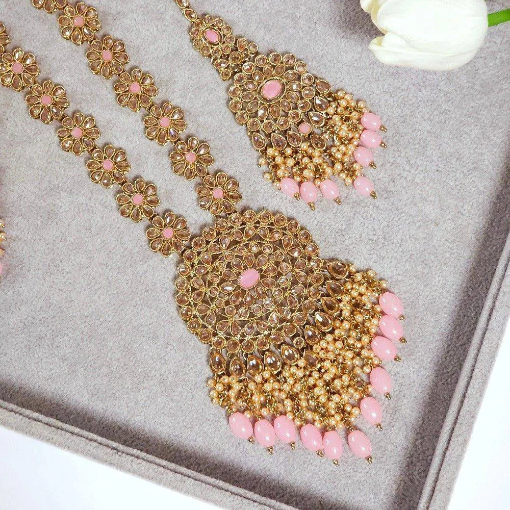Ansa Rani Haar Set - Available in Two Colors