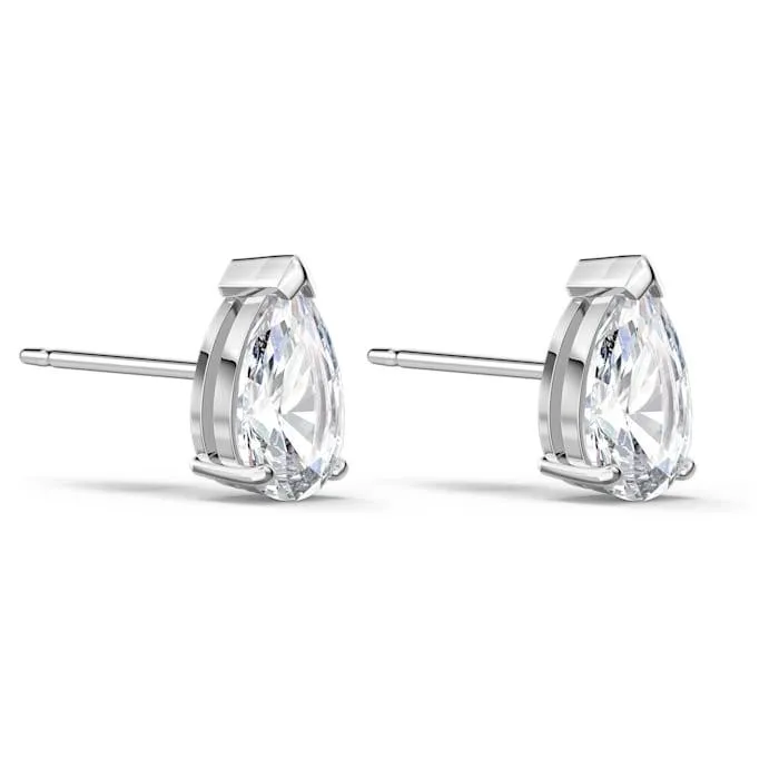 Attract Stud Earrings - Pear cut crystal