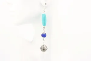 Blue Sea and Turquoise Dangle