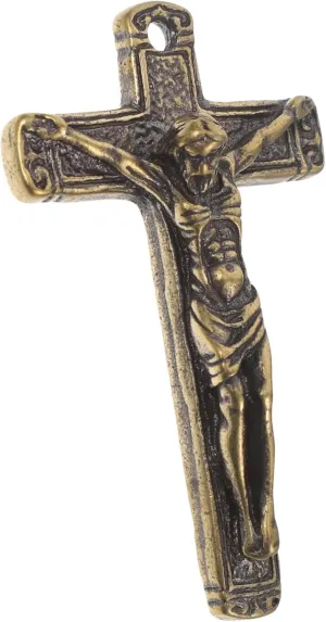 Cabilock Large Cross Keychain Crucifix Keychains Pendant Jesus Cross Charm for Bag Decor