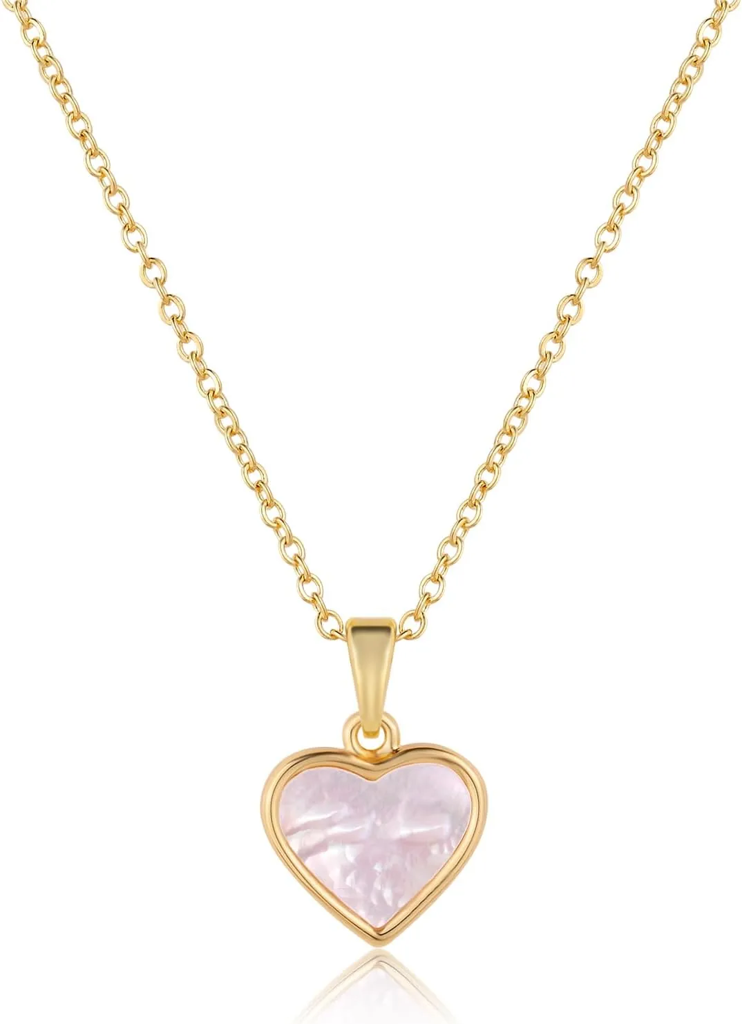 Clover Pendant Necklace for Women Four Leaf Clover Necklace for Women 18K Gold Plated