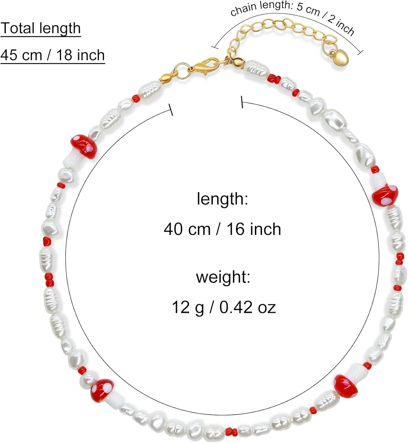 Colorful Beaded Necklaces, Boho Necklace Summer Shell Pearl Necklaces White Beach Pendant Necklaces Y2k Flower Rainbow Beaded Necklace Jewelry for Women Men