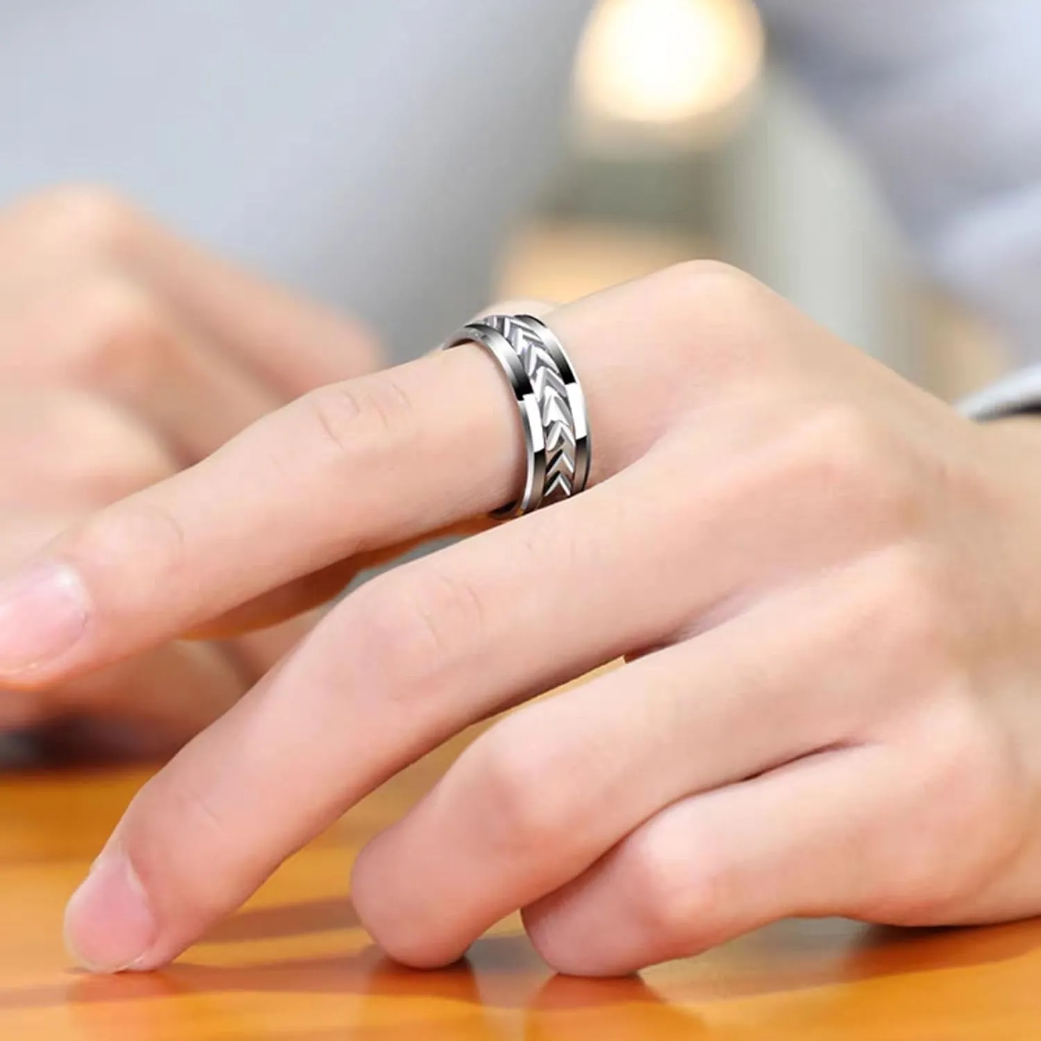 Couple Rings His Her Wedding Ring Sets Matching Rings White Gold Plated Purple CZ Ring Titanium Men Ring