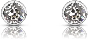 Crystal Stud Earrings for Women  Hypoallergenic Clear Austrian Crystals, Lightweight Minimalist Sparkle Jewelry Gift, Everyday Studs