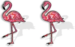 Cute Flamingo Small Stud Earrings for Women Cartilage Dainty Resin Cartoon Animal Hypoallergenic Studs Fashion Jewelry for Daughter Party Christmas Holiday Bff Birthday 211-12
