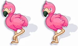 Cute Hot Pink Flamingo Small Stud Earrings for Women Cartilage Dainty Resin Cartoon Animal Hypoallergenic Studs Fashion Jewelry Party Christmas Vacation Bff Birthday Gifts