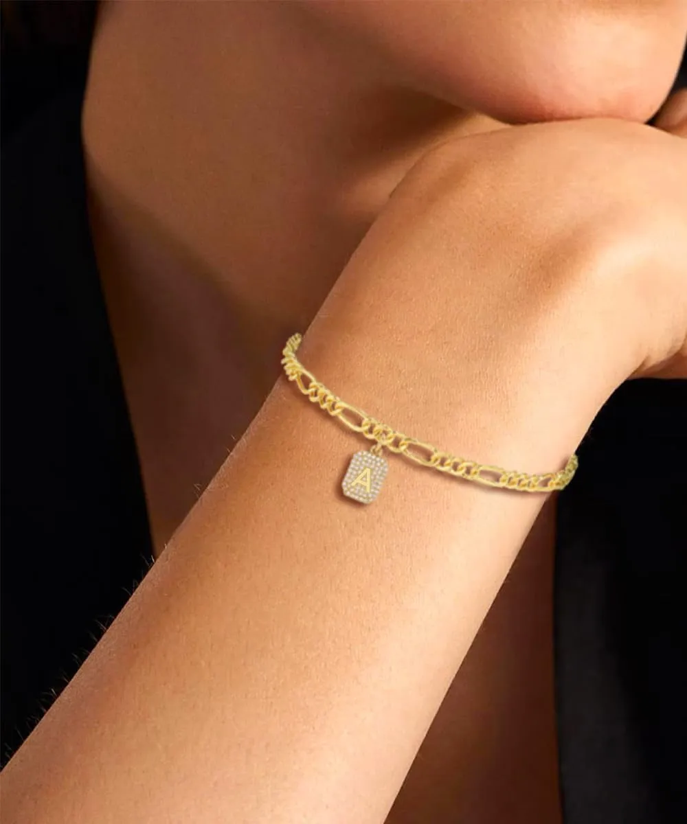 Dainty 18K Gold Plated Initial Bracelets for Women  An Personalized Gift for Every Woman and Girl, Ideal for Christmas, Birthdays, and Cherished Moments
