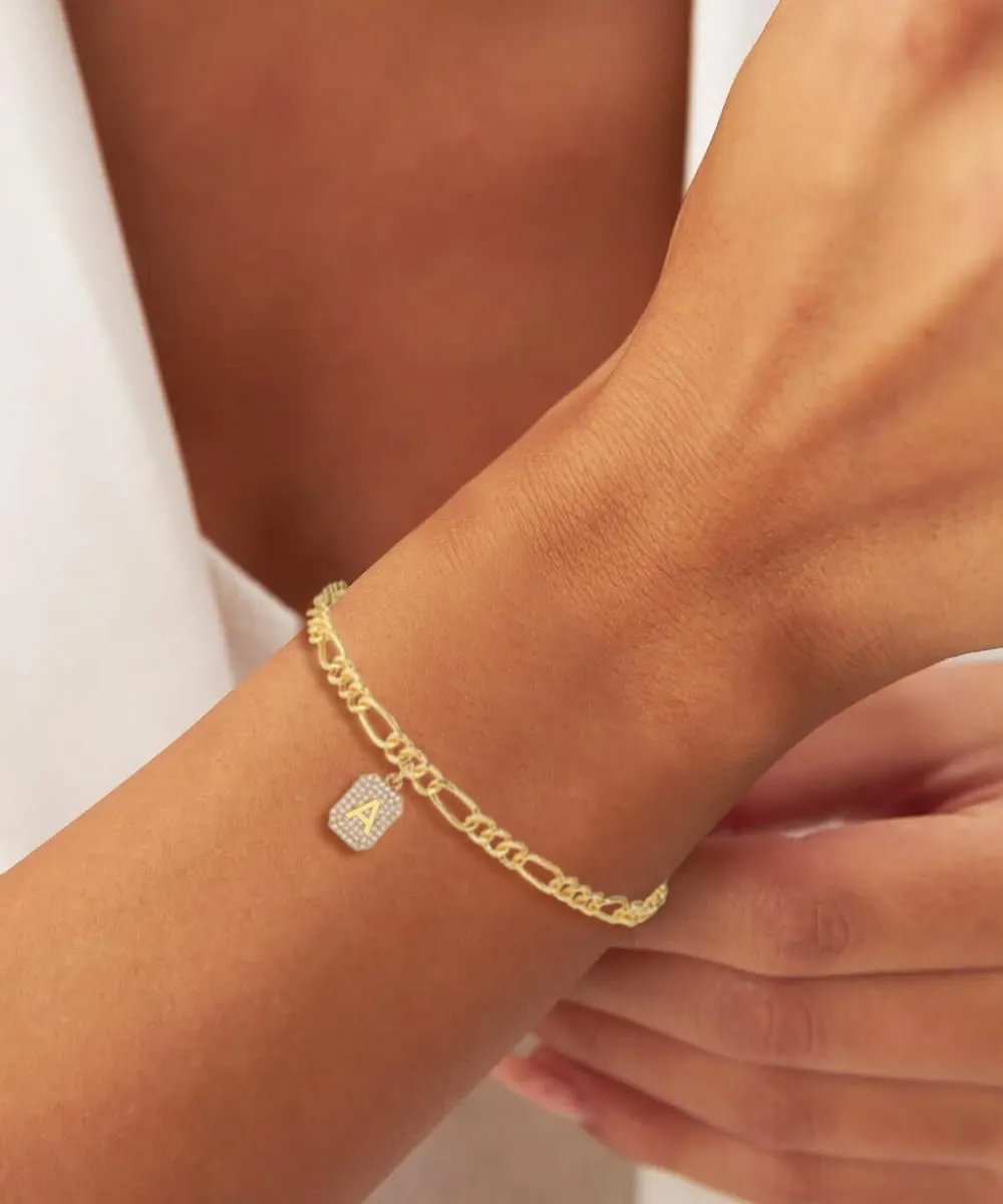 Dainty 18K Gold Plated Initial Bracelets for Women  An Personalized Gift for Every Woman and Girl, Ideal for Christmas, Birthdays, and Cherished Moments