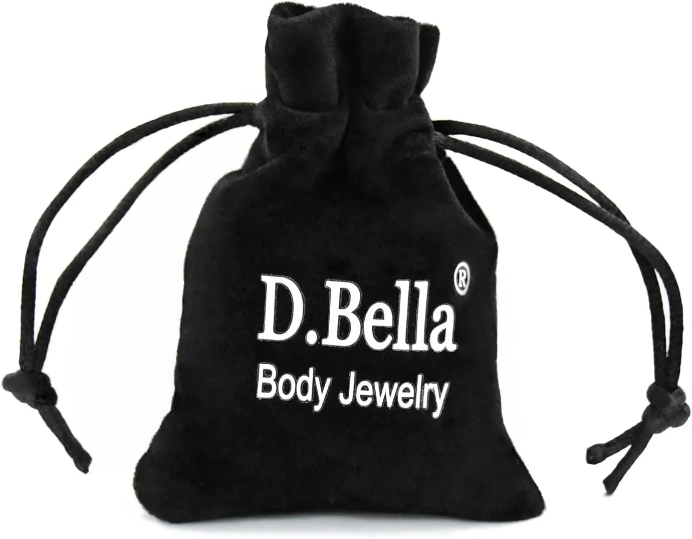 D.Bella Fake Piercing with Chain Fake Rings for Women - Non Piercing Ring with Butterfly Necklaces