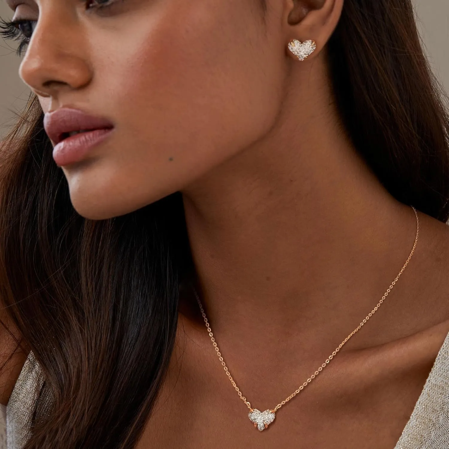 Dremmy Studios Cross Pendant Necklace for Women 14K Gold Plated Cubic Zirconia Evil Eye Butterfly Angel Wing Disc Coin Necklace Minimalist Religious Faith Jewelry Gift for Women