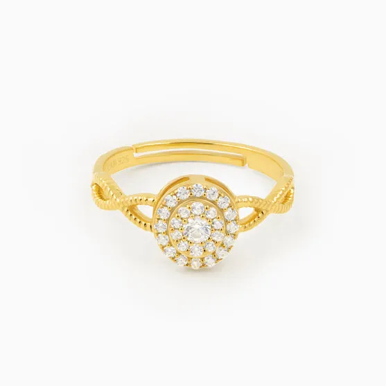 Eloquent Sterling Silver Ring