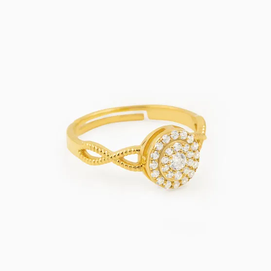 Eloquent Sterling Silver Ring