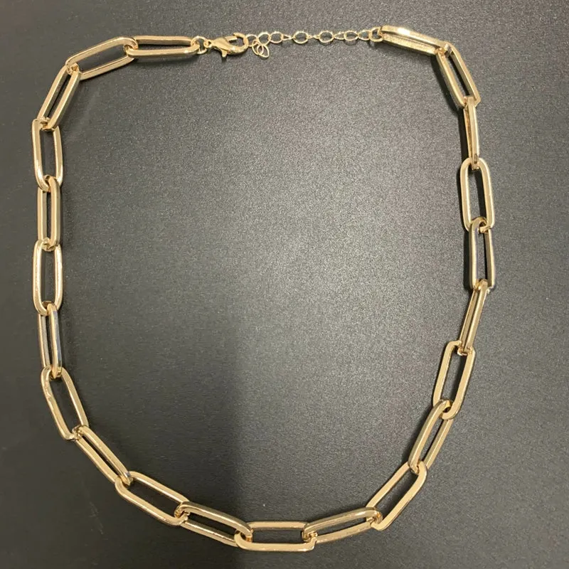 Fashion Trendy New Women's Exaggerated Thick Chain