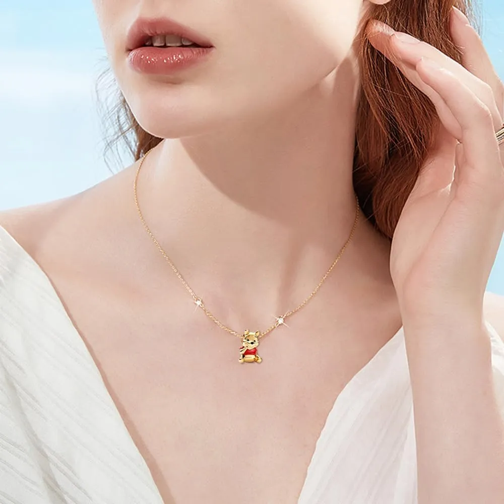 Film Cartoon Characters Charms for Women Beads Dangle Bracelet Necklace 925 Sterling Silver with 5A Cubic Zirconia,Mother's Day Birthday Christmas Ainmation Jewelry Collection Gifts