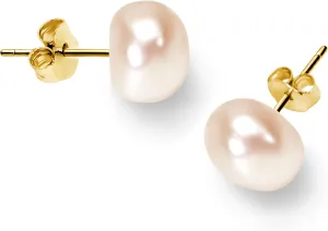 Freshwater Real Pearl Stud Earrings Quality Pearl Earrings for Women