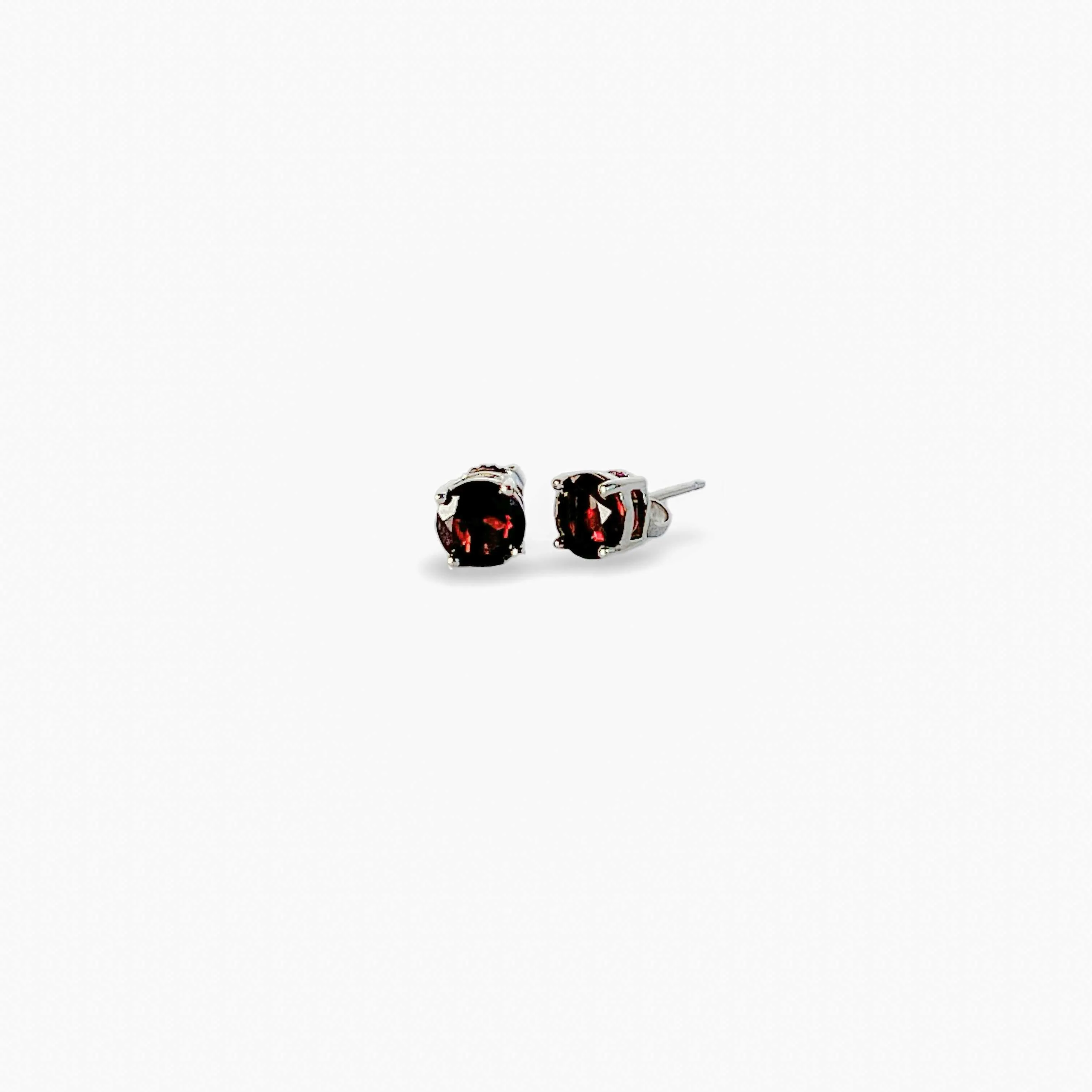 Garnet Studs