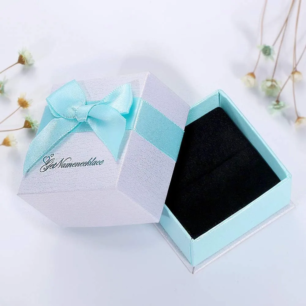 Getname Necklace Personalized Birthstone Ring Engraved Promise Ring Custom Wedding Band Engagement Ring Couple Ring Mother's Day Ring Gifts.