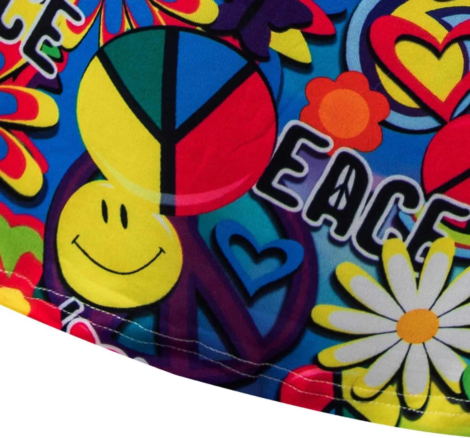 Girls Kids 60s 70s Hippie Costume Dresses Disco Outfits Party Clothes with Necklace Earrings Sunglass