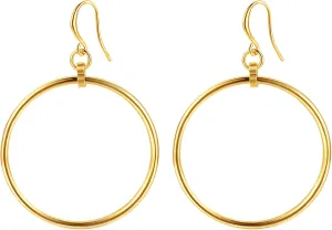 Gold Earrings 14k Gold Plated Dangle Earrings for Women Hammered Disc Geometric Teardrop Baroque Pearls Big Gold Hoops Dangle Earrings for Women Gifts