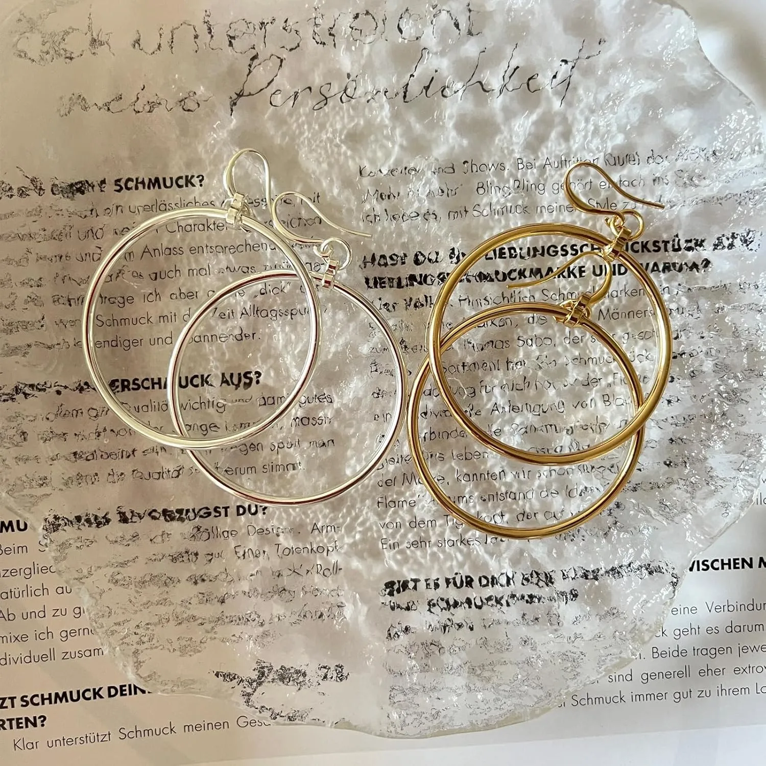 Gold Earrings 14k Gold Plated Dangle Earrings for Women Hammered Disc Geometric Teardrop Baroque Pearls Big Gold Hoops Dangle Earrings for Women Gifts