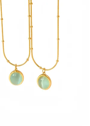 Gold Plated Necklace Cute Fashion Delicate Pendant Necklace Women Necklace Birthday Gifts Women Jewelry