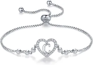 Happy Birthday Gifts for Year Old Girls,Cute Heart Age Bracelets,Mother's Day Christmas Presents for Kids Daughter Granddaughter Nice Sister