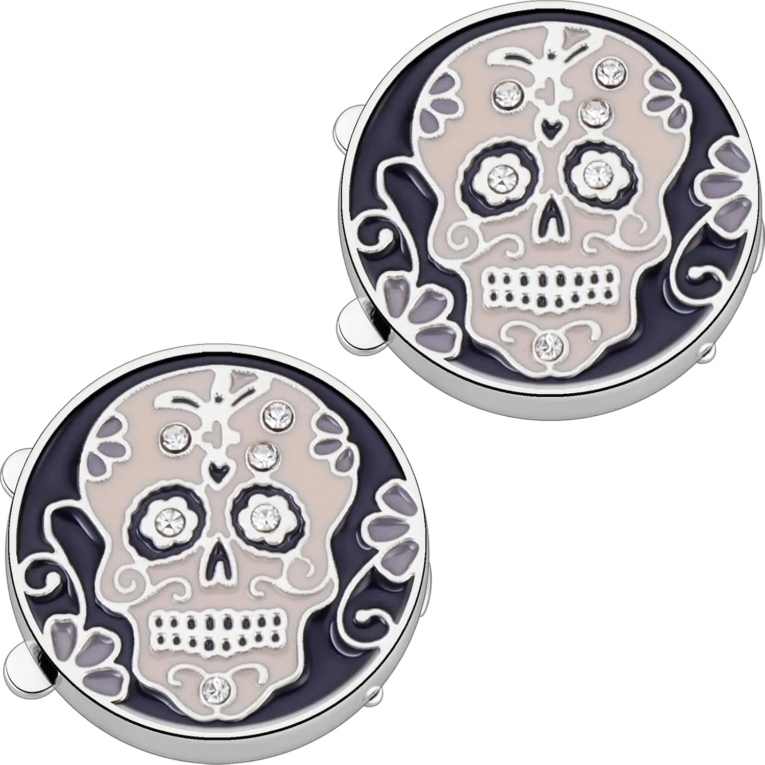 HAWSON Button Cover for Men, Novelty Cufflinks for Dress Shirt and Tuxedo Shirt Cuffs Button Covers