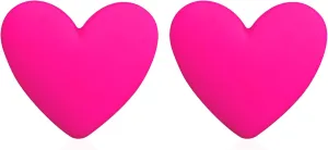 Heart Love Big Stud Earrings for Women Big Heart Studs Pin Hypoallergenic Minimalist Party Wedding Birthday Valentine's Day Gifts Her Mom Wife Bff