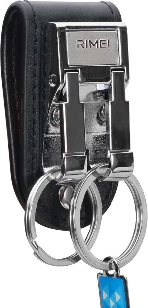 Heavy Duty Belt Clip Keychain, Leather Key Holder, Loop Keychain for Keys