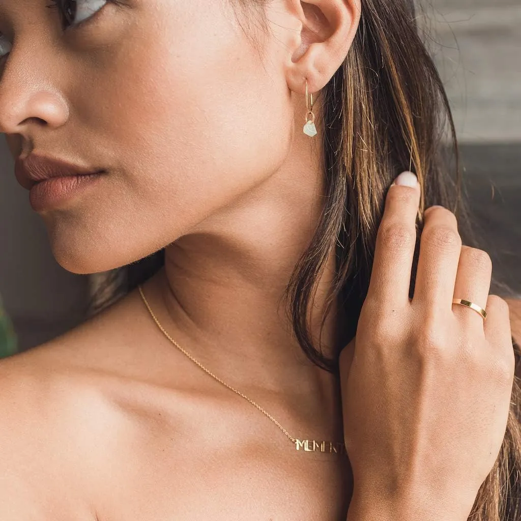Honeycat Boyfriend Thick Band Ring in Gold, Rose Gold, or Silver | Minimalist, Delicate Jewelry
