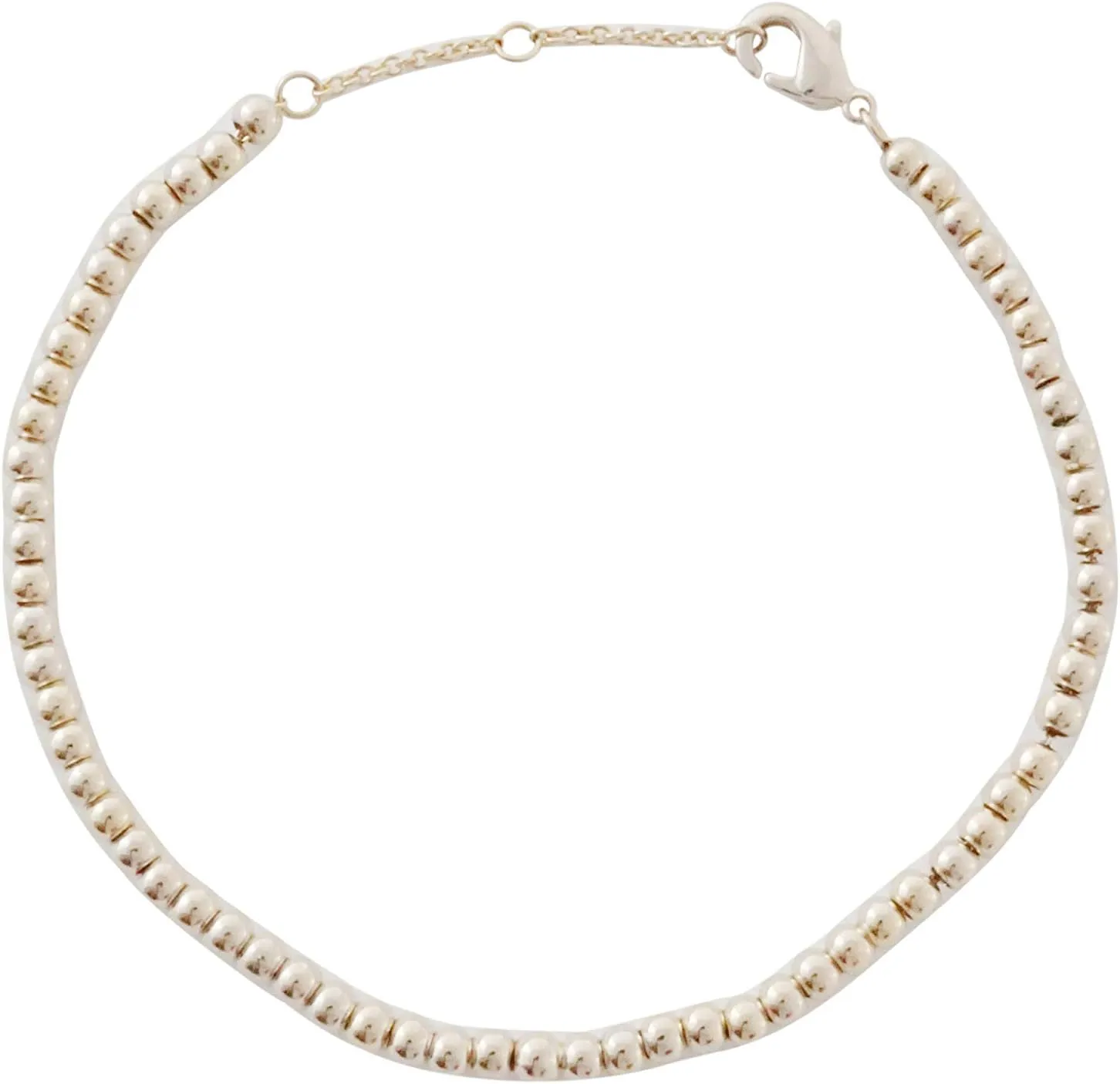 HONEYCAT Dainty Sphere Beaded Bracelet in Gold, Rose Gold, or Silver | Minimalist, Delicate Jewelry
