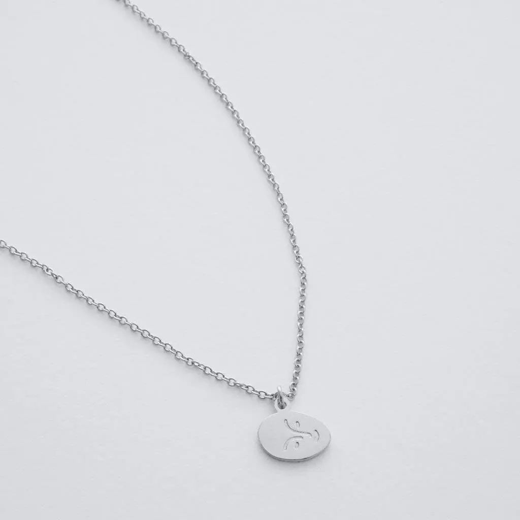 Honeycat Magic Charm Face Grace Necklace in Gold, Rose Gold, or Silver | Minimalist, Delicate Jewelry