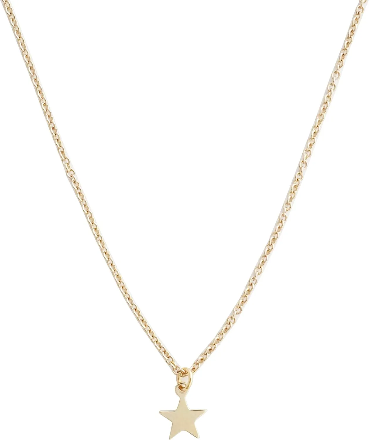 Honeycat Magic Charm Star Necklace in Gold, Rose Gold, or Silver | Minimalist, Delicate Jewelry