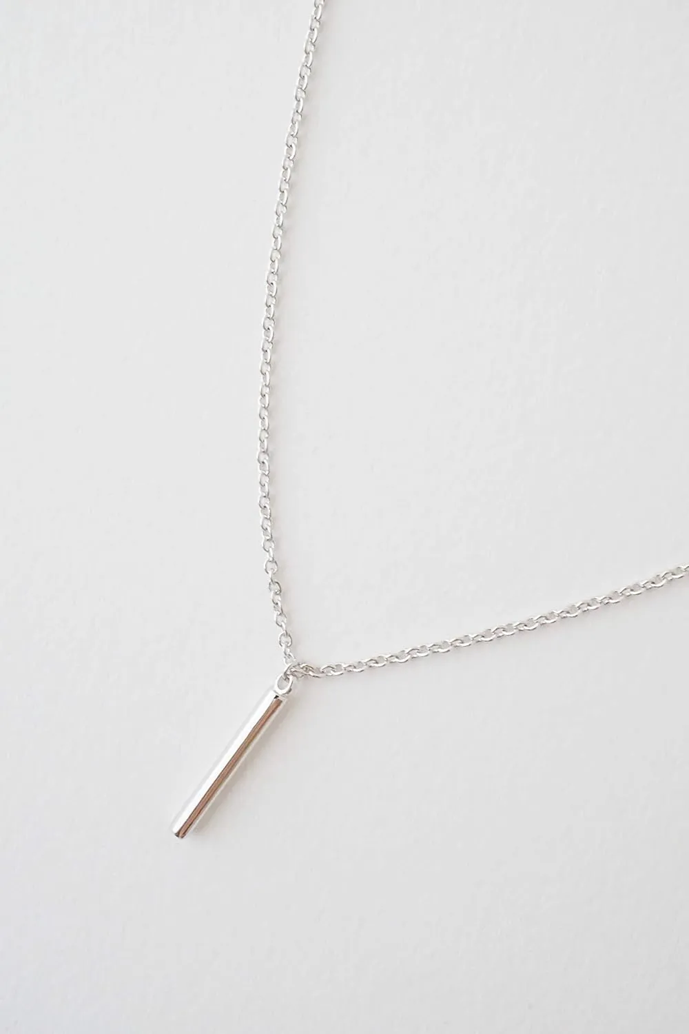 Honeycat Mini Drop Bar Necklace available in Gold, Rose Gold, and Silver | Minimalist, Delicate Jewelry