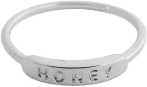 Honeycat "Honey Imprint Bar Ring in Gold, Rose Gold, or Silver | Minimalist, Delicate Jewelry