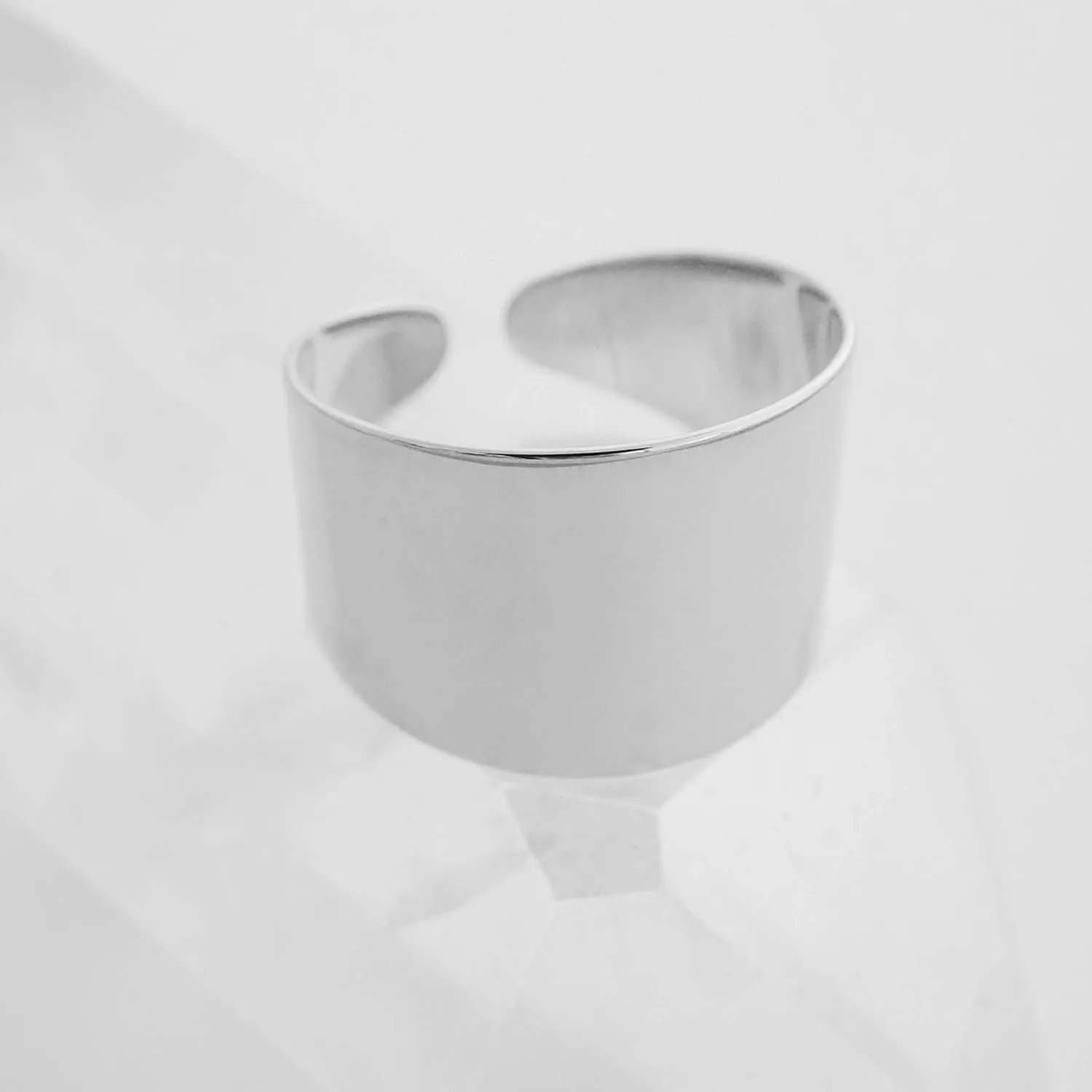 Honeycat Thick Wrap Open Band Ring in Gold, Rose Gold, or Silver | Minimalist, Delicate Jewelry