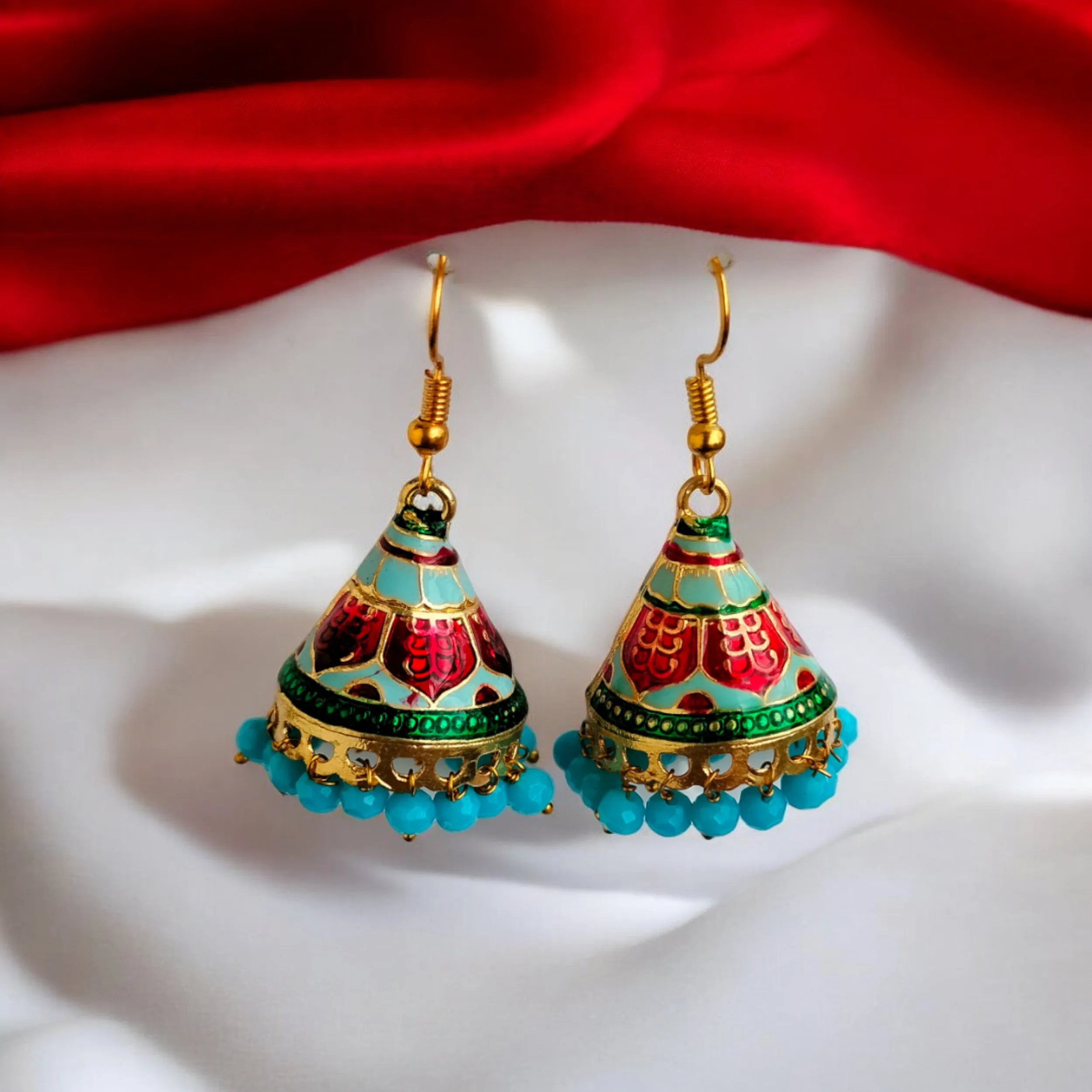 Jewelestia Festive Delight Handcrafted Jhumka