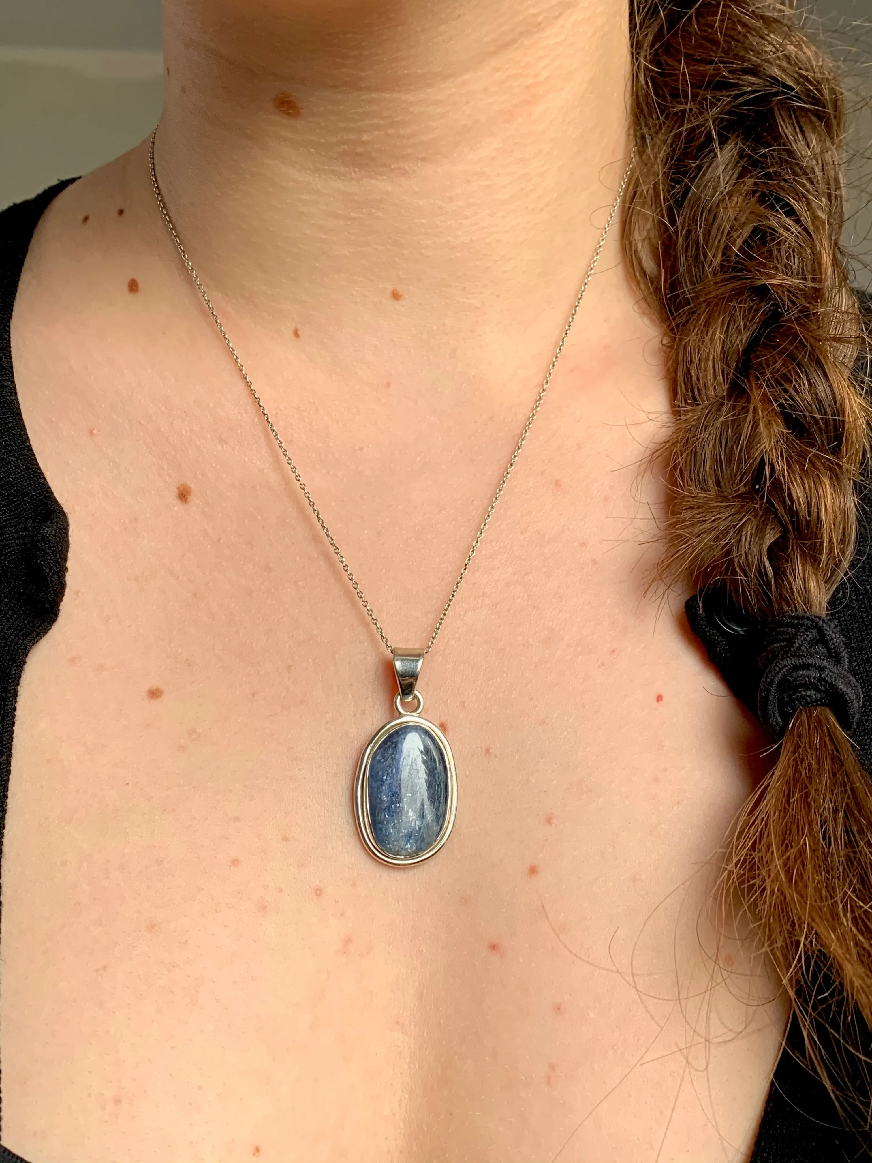 Kyanite Brea Pendant - Freeform B
