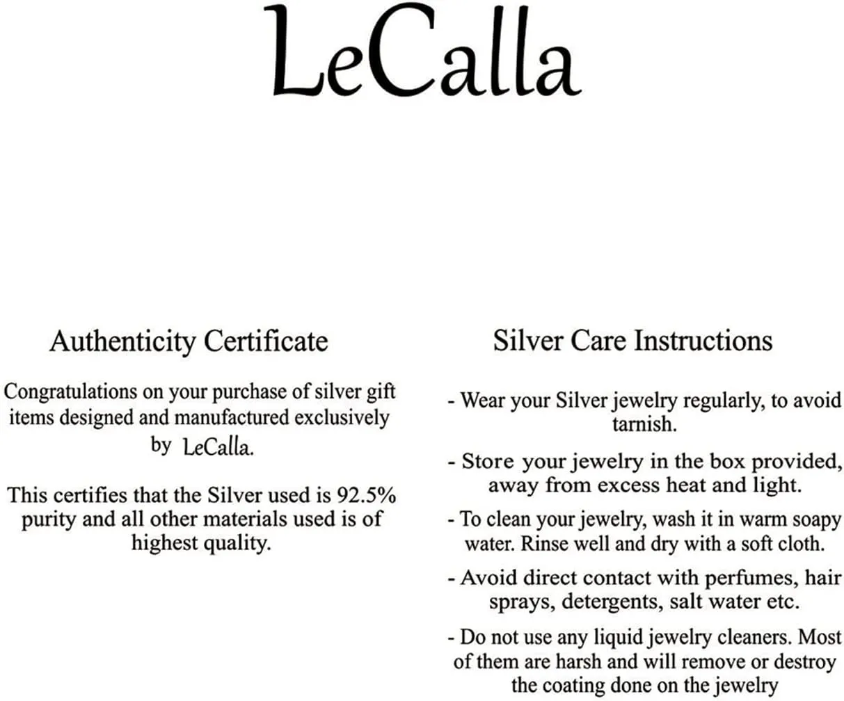LeCalla Solid 925 Sterling Silver Italian 2 MM, 3 MM Diamond-Cut Braided Rope Chain Necklace for Men Women with Lobster Claw Clasp, Made in Italy (18, 20, 22, 24, 26 Inches)