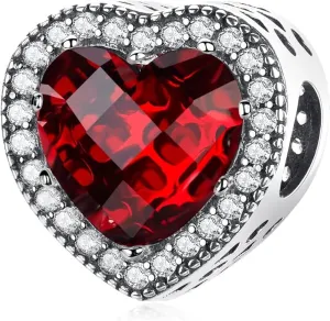 LNQOBU Murano Glass Charms for Bracelet 925 Sterling Silver Dangle Pendant Bead,Heart Shaped Round Charms for Woman Bracelets and Necklaces