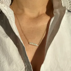 Long Baroque Single Pearl Necklace